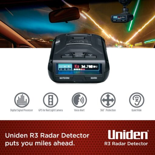 Uniden R3 detector NZ
