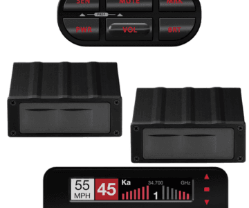 Escort Redline Ci 360c dual antenna radar detector